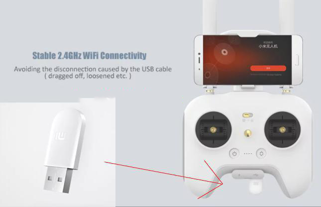 Conector Xiaomi Drone WiFi
