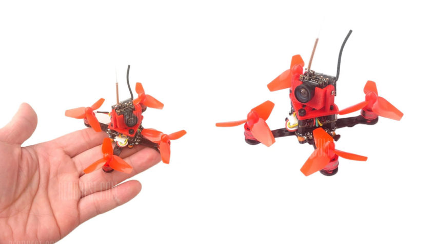 Drone Micro Brushless DIY CUTE66 con FRSKY