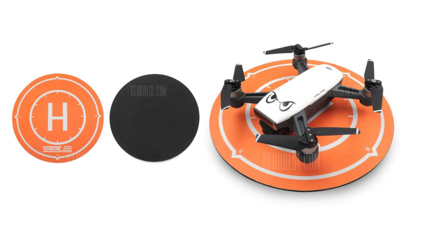 Plataforma de despeque para drones de carreras